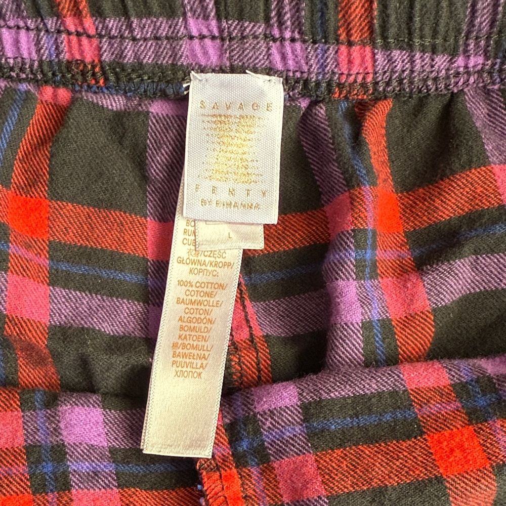 Savage X Fenty Plaid Pajama Set - Picture 8 of 15